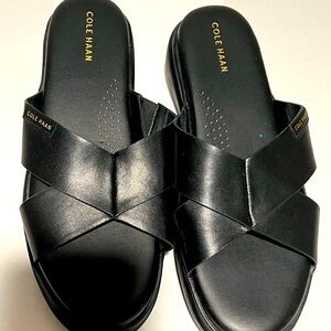 Cole Haan grandpro Rally crisscross size 8.5 black woman